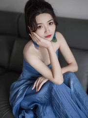 Blue Sweetheart Dress HOT1457