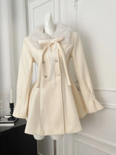 BXOXO France Vintage New Wealthy Heiress Slim Button Fur Collar Coat Women Winter Clothes High End Socialite Warm Chic Short Coat New