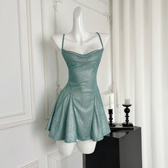 BXOXO - summer inspo Suspender Dresses Women Summer Sexy Party Slim Dress Fashion Chic Sleeveless Off Shoulder Backless High Waist Dress