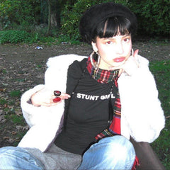 Bxoxo Y2K emo girl gothic streetwear punk Harajuku grunge aesthetic vintage women's crop tops slim letter print hip hop rock sexy tops