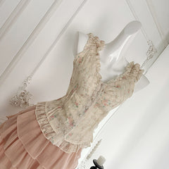 BXOXO - summer inspo Fairycore Buttom Up Sexy Halter Neck Crop Tops +Mini Skirt Suit Hotsweet Fashion 2 Piece Set Streetwear