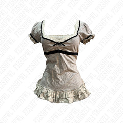 Bxoxo Cute Y2K Women's Crop Tops Chic Bowknot Punk Streetwear Casual vintage Aesthetic All-match Sweet Hip-hop Harajuku Emo Girls Tops