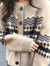 BXOXO Vintage Knitted Cardigan Women Preppy Style Y2k Japanese Fashion Sweater Harajuku Autumn Winter Casual Cardigan Tops