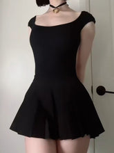 BXOXO - summer inspo Backless Lace-Up Sleeveless Square Collar A Line Mini Dress Women