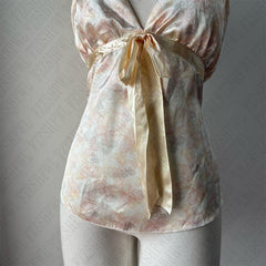 Bxoxo Y2K women's sleeveless camisole top streetwear casual 2000s vintage aesthetic new summer versatile Harajuku slim sexy baby Tops