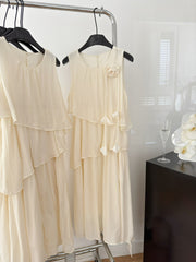 BXOXO - summer inspo Sweet Temperament Sleeveless Dress Summer New Women Elegant Loose Retro Suspender Dress Fashion Casual