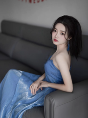 Blue Sweetheart Dress HOT1457