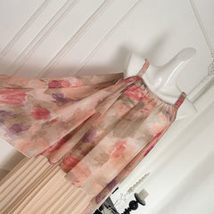 BXOXO - summer inspo Women's Summer New Beach Maxi Dress Sleeveless Backless Long Dress Niche Design Elegant Evening Party Slip Dresses