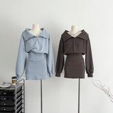 BXOXO - summer inspo Women Knit Bodycon Dress Long Sleeve Slim Sexy Dress Solid Color Casual Midi Sweater Dress For Women 2025 Autumn