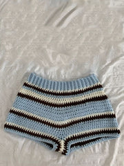 Bxoxo Punk Women's Sleeveless Suspender Streetwear Hip Hop Harajuku Chic Graphic Print Vintage Y2K Emo Girls Striped Slim Women Shorts