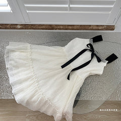 BXOXO - summer inspo Women French Retro Suspender Dress 2025 Summer New Sleeveless Sweet Dresses Elegant Style Mini Dress