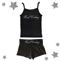 Bxoxo Hip hop streetwear Y2K women's sleeveless camisole rock emo girl vintage Harajuku letter print punk gothic summer slim sexy tops