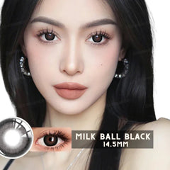 BXOXO 1 Pair Myopia Lenses Colored Contact Lenses Natural Lenses With Diopters Brown Lenses Gray Lense Prescription Lenses