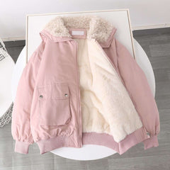 BXOXO - Cozy Plush-Lined Jacket
