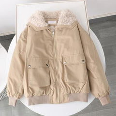 BXOXO - Cozy Plush-Lined Jacket