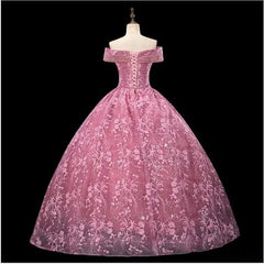 BXOXO Dresses Elegant Party Prom Dress Off The Shoulder Ball Gown Vintage Lace Vestidos Gown Custom