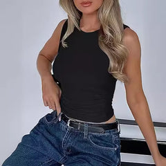 frat outfits Women's Summer Versatile Thread Camisole Women's Inner Short Hot Girl Top