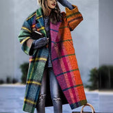 outfit A Large Number of EBay Trench Coat Woolen Printed Women's Coat