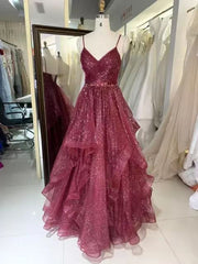 prom dresses Women's Autumn Elegant Slim-Fit Dress Long Evening Dress for Ladies