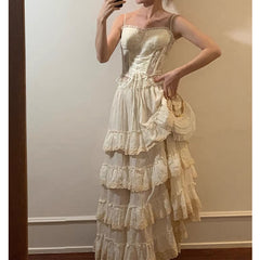 summer outfits inspo French Retro Niche Fairy Temperament Cake Skirt Women's Skirt New