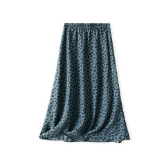 Floral Print Midi Skirt