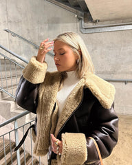 fall 2024 fashion trends Original Autumn and Winter New Women's Clothing Style Long Fur Fur Integrated Warm Coat