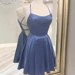 prom dresses Blue Strap Engagement Evening Dress Women's French-Style High-End Light Luxury Niche Host Hepburn Style Princess Dress