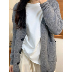 black sweater dress outfit Basic Pure Cotton T-shirt Men's and Women's White Bottoming Shirt Autumn Simple Casual Shoulder Long Sleeve Top Inner Wear