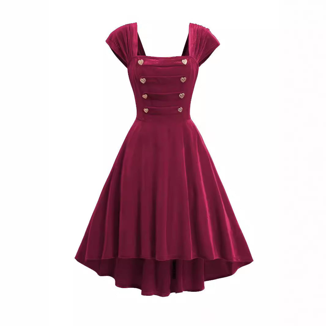 supernatural dress to impress Women's Lolita Princess Dress Court Style Vest Skirt High Waist Temperament Retro Dress