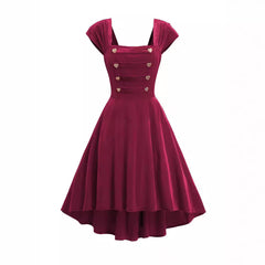 supernatural dress to impress Women's Lolita Princess Dress Court Style Vest Skirt High Waist Temperament Retro Dress