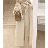 outfit inspo fall New Autumn and Winter Double-Sided Cashmere Coat for Women Autumn and Winter High-Grade Super Nice Mid-Length Korean Style Woolen Coat