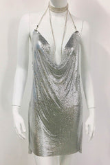 BXOXO - Rhinestone Glitter Cami Dress
