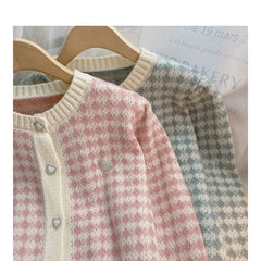 Bxoxo Women's Korean Fashion New Korean Long-sleeved Knit Sweater Cardigans Outwear Coat