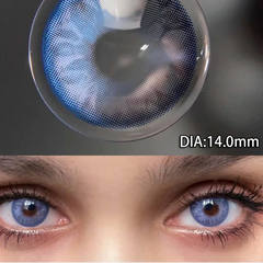 BXOXO 1 Pair Myopia Eyes Colored Lenses with Diopter Comfort Wearing Eyes Contacts Lenses Prescription Yearly Use