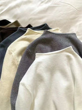 Bxoxo Half Turtleneck Knit Sweaters Women Autumn Solid Slim Basic Warm Jumper Female Long Sleeve Soft All Match Pullover New