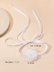 BXOXO Vintage Lace Black Flower Choker Necklace For Women Gothic Strap Clavicle Chain Collar Rock Party Jewelry