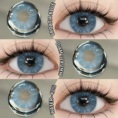 BXOXO 10Pcs=5Pair Color Contact Lenses for 1 Day Daily Lens Blue Contacts Daily Disposable High Wearing Comfort Brown Lenses