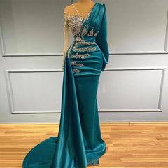 BXOXO prom dresses 2025 Sexy Formal Gowns Sheer Tulle V-Neck Long Sleeves Beading Applique Party Dresses For Lady Celebrity Evening Dress