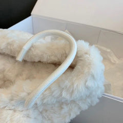 Bxoxo Faux Fur Lamb Hooded Jacket Women Winter Thick Warm Hairy Crop Coat Y2K Loose Streetwear Long Sleeve Zipper Fur Outerwear