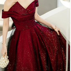 BXOXO Elegant Temperament Slash Neck Wedding Party Dress Solid Sequin Mesh Spliced Evening Dresses Pleated One Shoulder Prom Vestidos