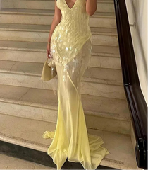 BXOXO Sequins Halter Women Evening Dresses Sexy Patchwork Sleeveless Backless Deep V Neck Female Party Dress Euphoria Lady Robe