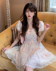 BXOXO - Sweet Floral Lace Dress