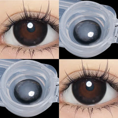 BXOXO 10Pcs 5 Pair Natural Color Contact Lenses for Eyes with Myopia 1 Day Disposable Colored Pupils Blue Eyes Colored Lenses