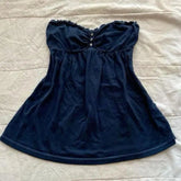 BXOXO Vintage Y2K Tide Fashion Women Minimalist Tube tops Summer Harajuku Aesthetic Classic Singlet  Cute Maiden Casual Tide Camisole