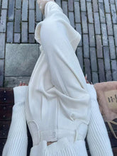 Bxoxo Vintage Corduroy Casual Pants Women Winter Thick Warm Loose Wide Leg Trousers Y2K Korean Streetwear All Match Straight Pants