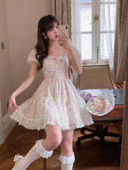 BXOXO - Sweet Floral Lace Dress