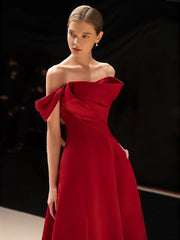 Bxoxo Gorgeous Burgundy Celebrity Dress With Detachable Sleeve Lace Up Backless A Line Slim Strapless Long Evening Party Prom Gown New