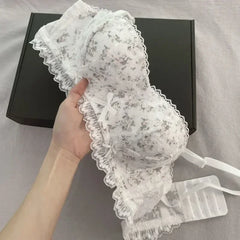 Bxoxo Women's Lace Underwire Push Up Bra Sexy Underwear Bras For Women Bralette Lingerie Intimates