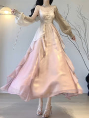 BXOXO Sexy Mermaid Spaghetti Straps Ombre Pink Chiffon Dress Long Prom Dresses Birthday Outfits HOT1173