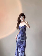 BXOXO - Sexy Sheath Spaghetti Straps Women's Beach Dress Vacation Dresses Birthday Dress With Butterfly HOT1235